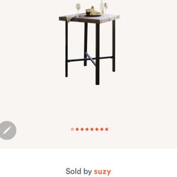 2 Bar Height Tableshigh Quality  Pottery Barn