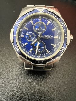 Blue Armitron Watch