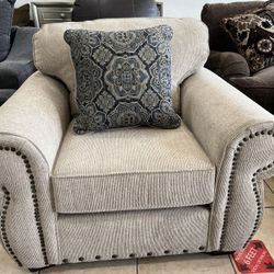 Gray Sofa Chair 