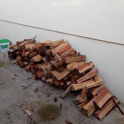 Dry Split Almond Mix Firewood!!!Ready Too Burn Seasoned Wood!!!!