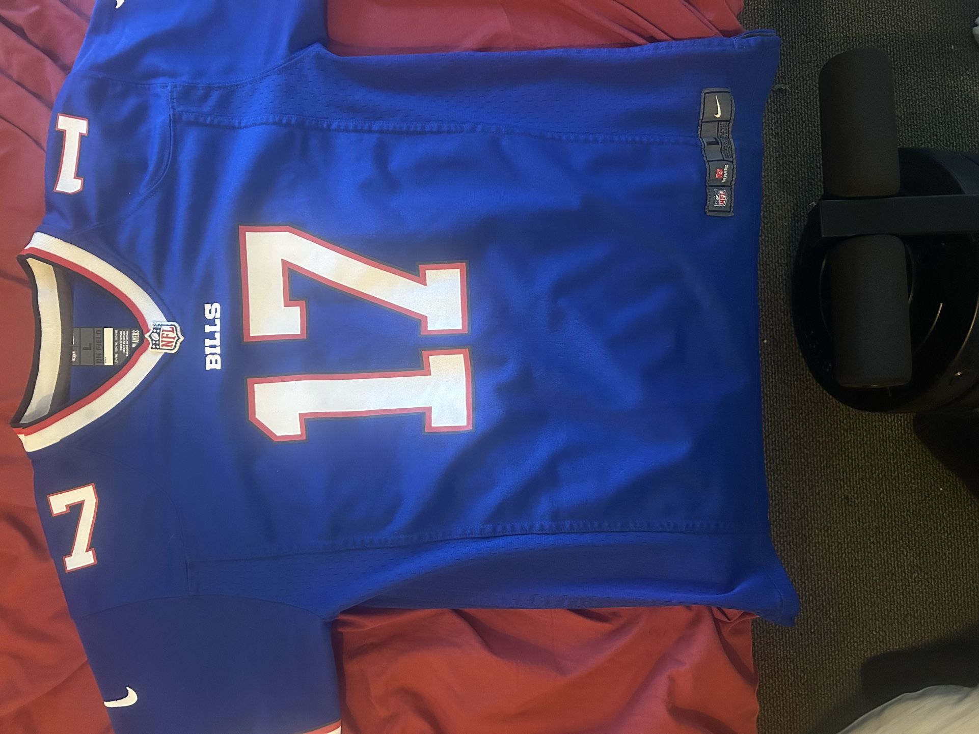 Josh Allen Nfl Jersey Youth Size Large