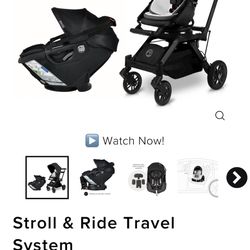 Orbit Car seat,  Stroller, And 2 Car Seat Bases 
