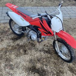 CRF 70F dirt bike 