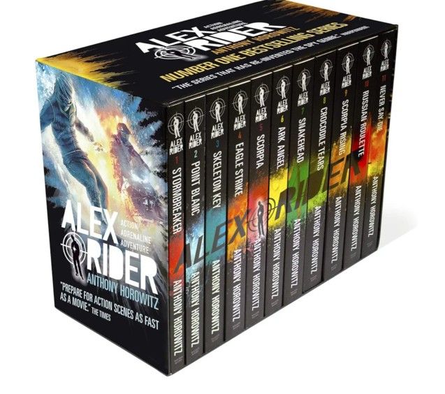 Alex Rider 11 Books Collection set by Anthony Horowitz Children Fantasy Magical Book - Ages 9+