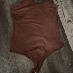 Brown Bodysuit 