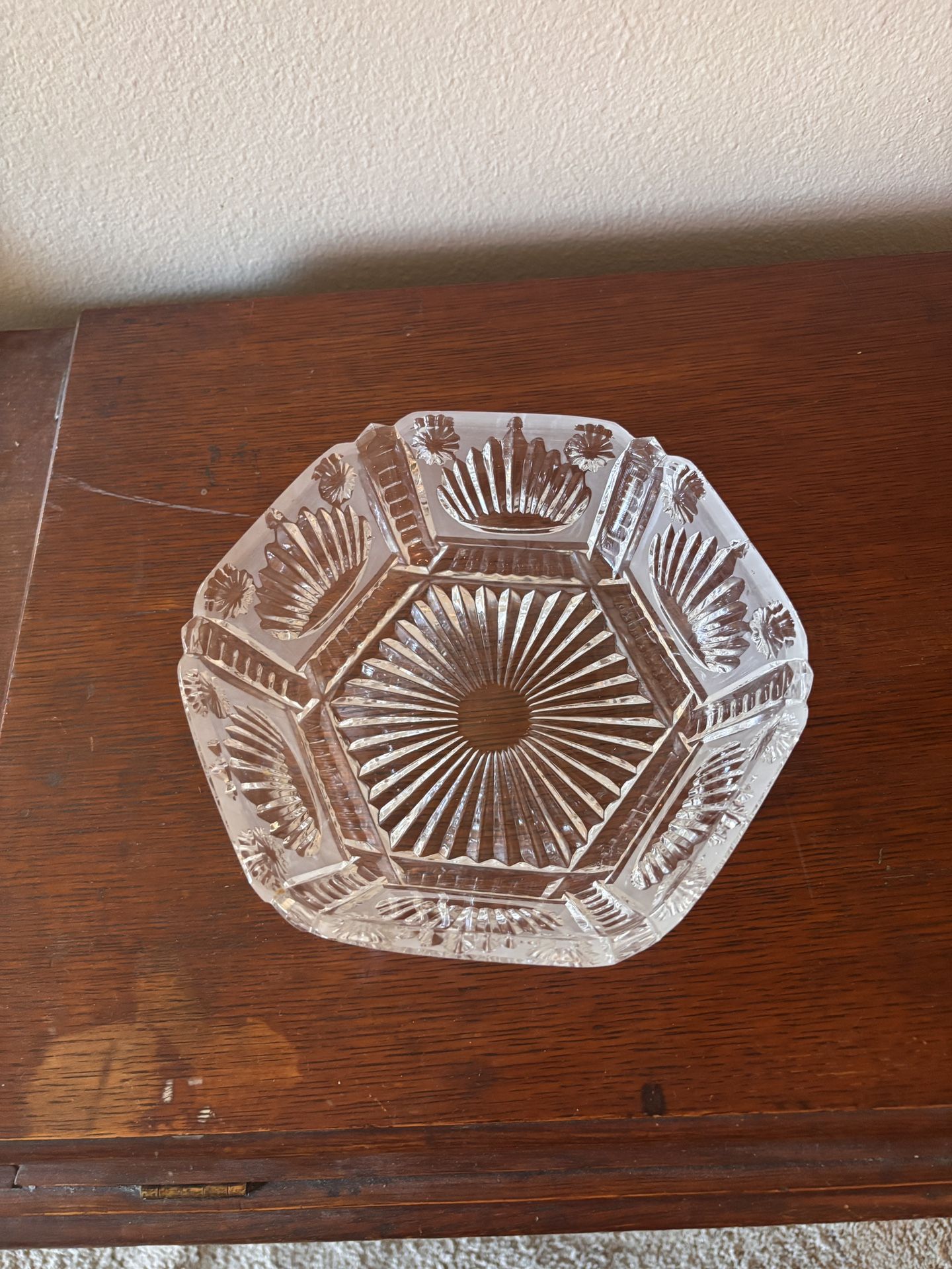 Vintage Decorative Glass Bowl