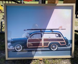 Picture 1950 Ford Woodie Wagon