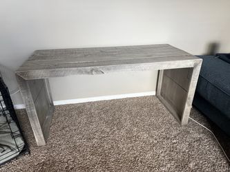Wooden coffee table