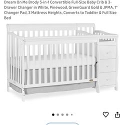 5-in-1 Convertible crib