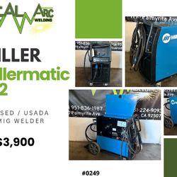 0249 – MILLER Millermatic 252 – MIG Welder / VITAL ARC WELDING