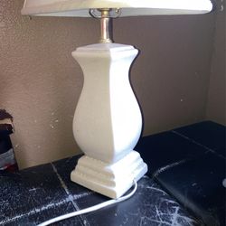 white lamp