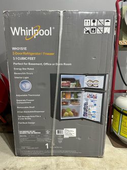 Whirlpool mini Refrigerator Freezer
