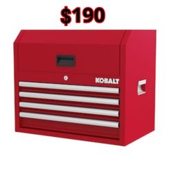 Kobalt 26-in W x 22-in H x 16-in D Steel Tool Chest ( Red )