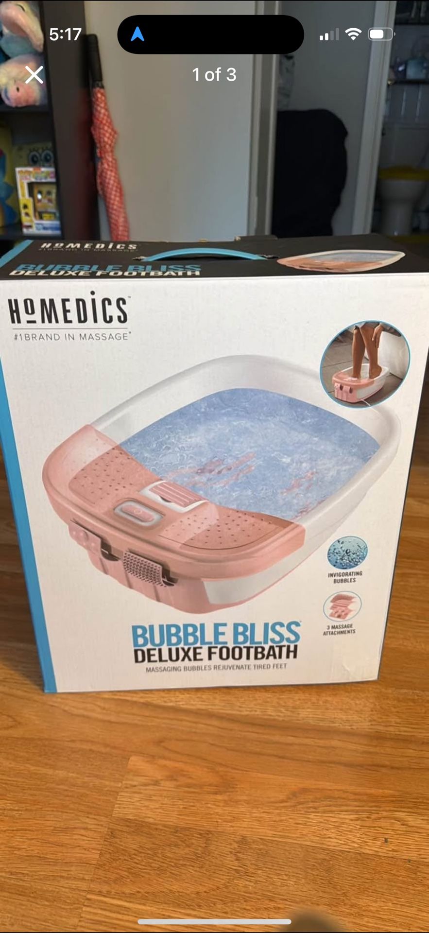 Foot Bath And Massager