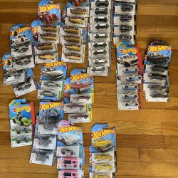 Hot Wheels Lot Of 53 Cars