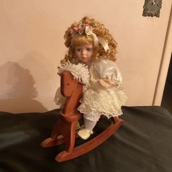 Doll & Rockinghorse