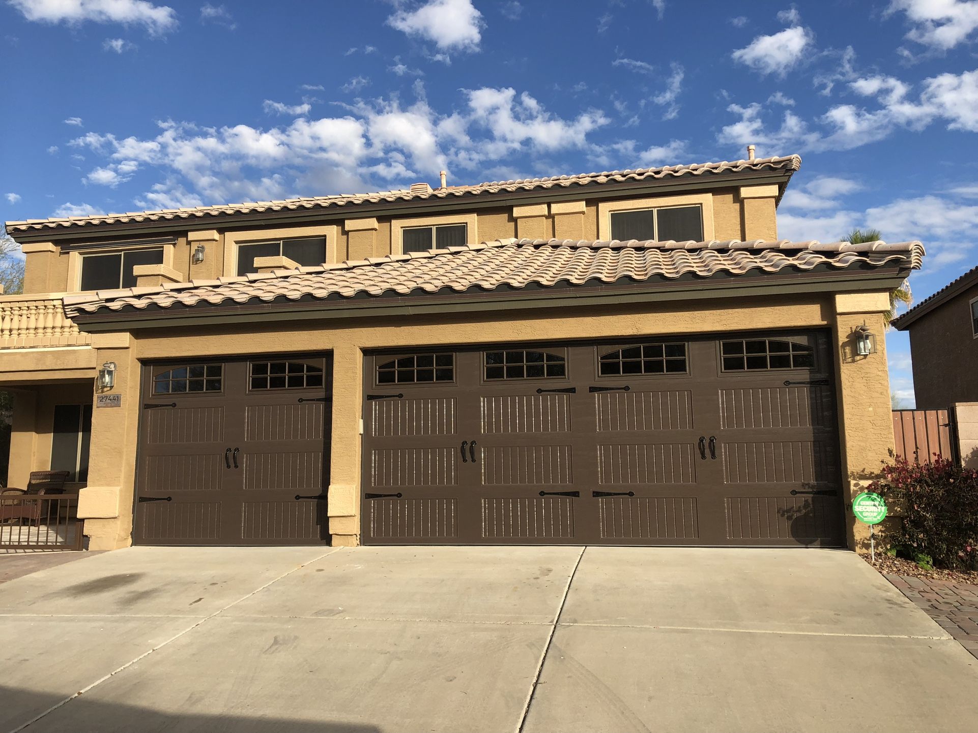GARAGE DOORS!