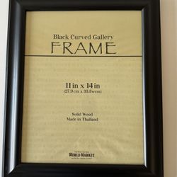 World Market Frame Black Curved Thailand 11 X 14