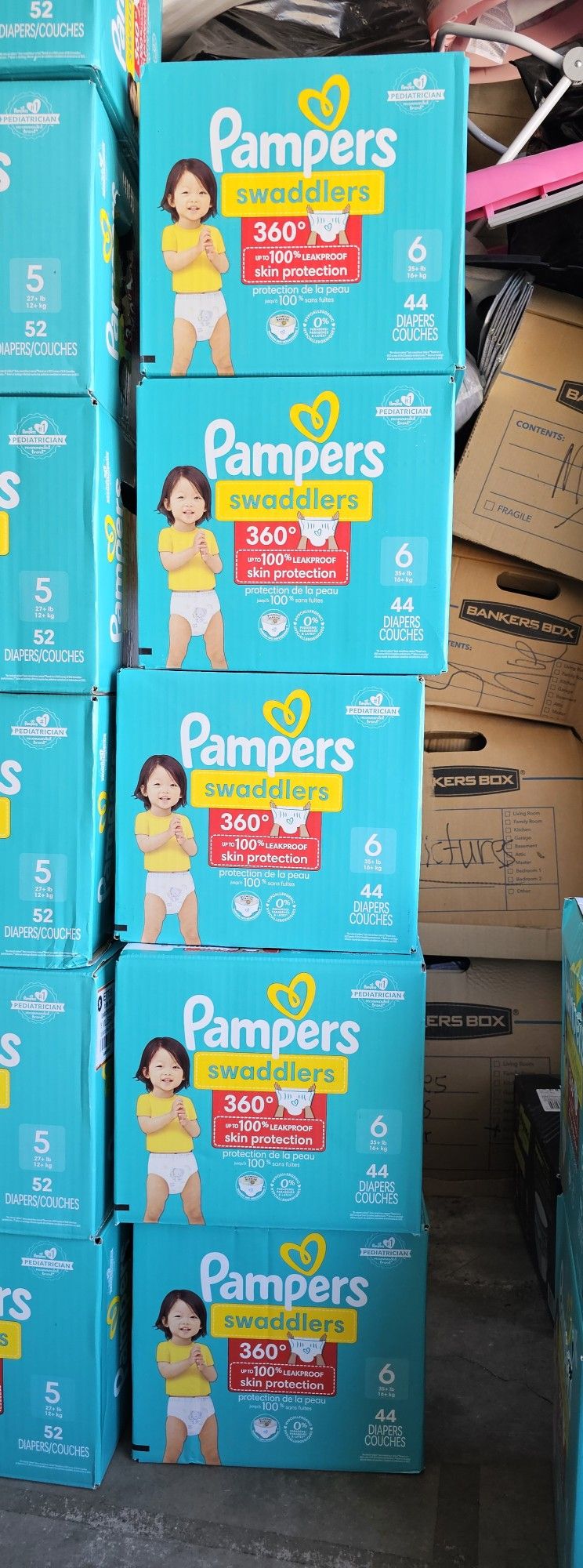 Pamper Swaddlers Size 6; 44 Count