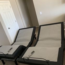 2 TWIN XL ADJUSTABLE BEDS