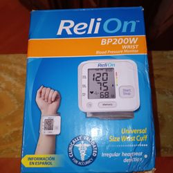 RELI-ON{digital blood pressure monitor}