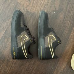 Nike Women's Air Force 1 Low Legendary Black And Gold