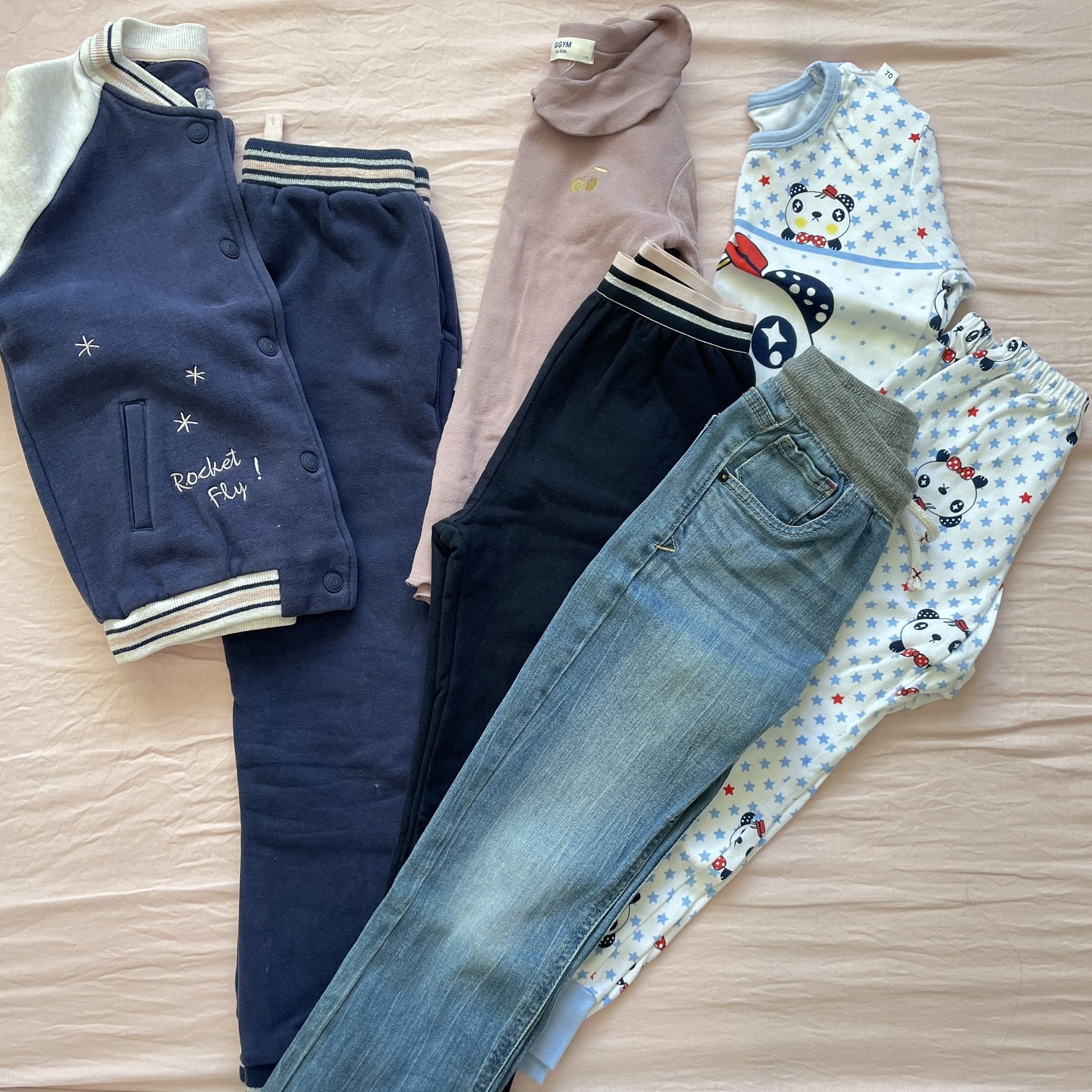 Marc Janie toddle Girls Winter Clothings Jacket Pants leggings Set 5T