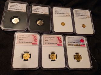 Gold coins