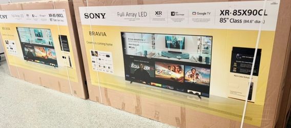 85 TV Sony smart 4K HGTV 120 Hz full array LED TV $55 down on financing for delivery six month warranty