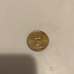 Abraham Lincoln Gold Dollar Coin 1 1(contact info removed) (Real and Authentic!/Best Offers Only!)