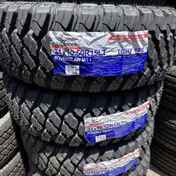 31x10.50r15 Atlander MT Set Of 4 New Tires Installed And Balanced