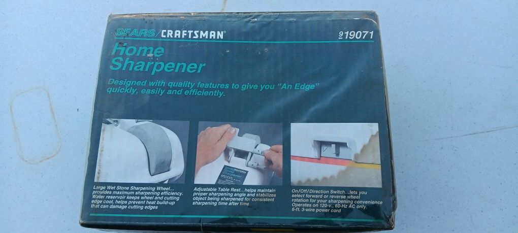 Craftsman Sharpener NEW