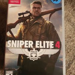 Sniper Elite 4 Nintendo Switch 