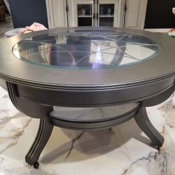 Round Vintage Coffee Table