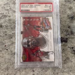 Micheal Jordan PSA 10