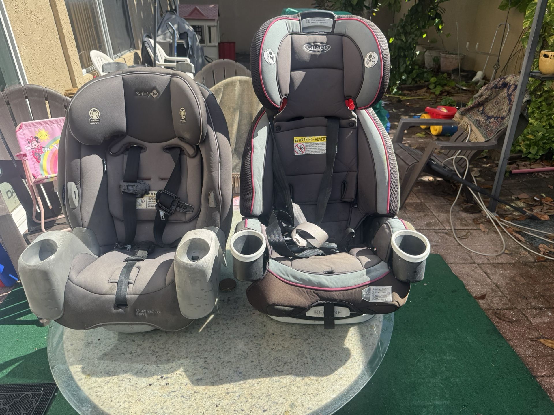 Car Seats Stroller Two Chairs 