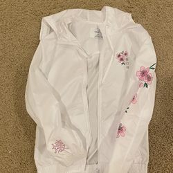 Zumies Size Small White Rain Jacket New