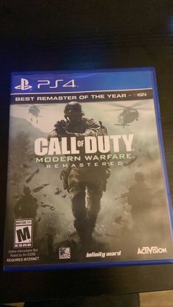 Call of duty mw remaster