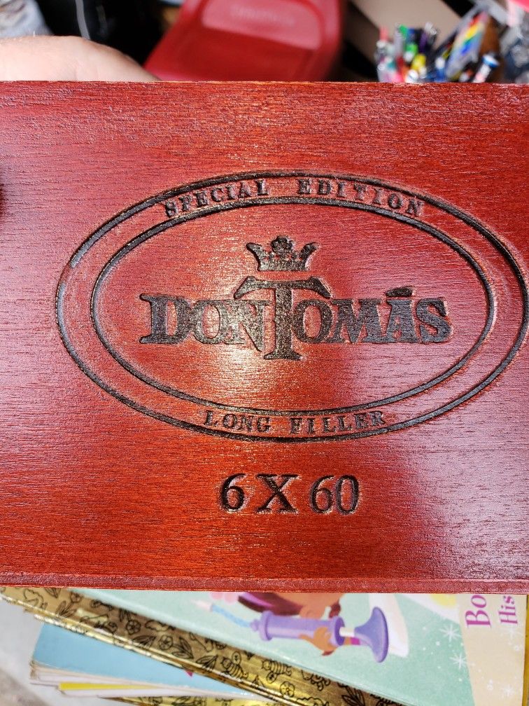 Cigar Box Empty