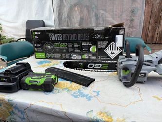 EGO Power+ 56V 16” Cordless Chainsaw Kit (CS1611) w/ 2.5Ah Battery & Charger