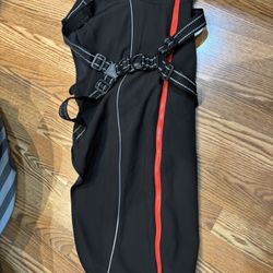  Winter dog jacket. Dog coat. Water resistant Dog fleece lined jacket. XL