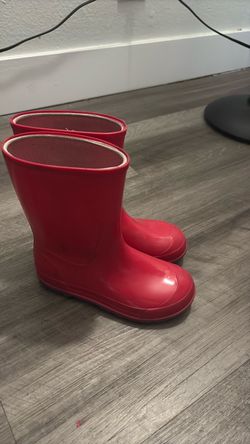 Pink Rain Boots