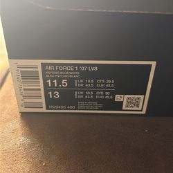 Air Force 1 ‘07 LV8 Psychic Blue/white