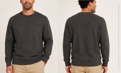 Hurley Men's Charcoal Crewneck Sweatshirt