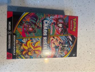 Pokemon Chaos Rising Booster Bundle Factory Sealed trading Cards game