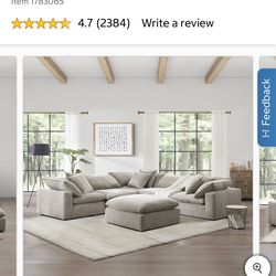 New in box: Aiden and Ivy Modular Sectional Couch