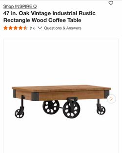 Coffee table