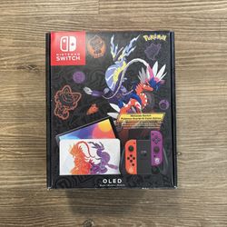 Nintendo Switch OLED x Pokemon - Scarlet & Violet Special Edition - Lightly Used / Complete