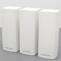 Linksys WHW03 Velop Whole Home Mesh Wi-Fi System 📶 Tri-Band Router Set of 3