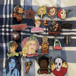 Horror Enamel Pin Bundle